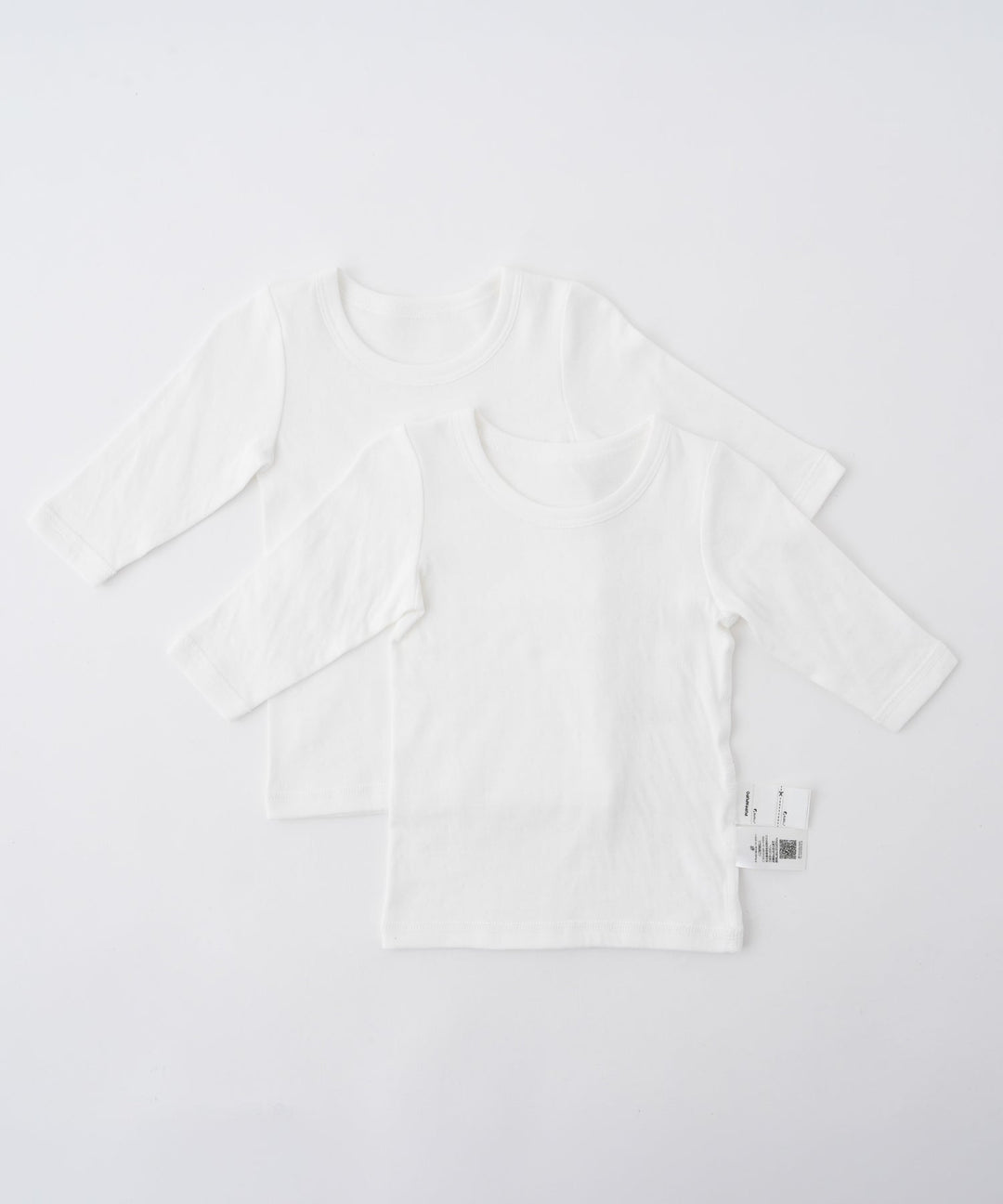 Warm Long-Sleeve Undershirt 2-Piece Set