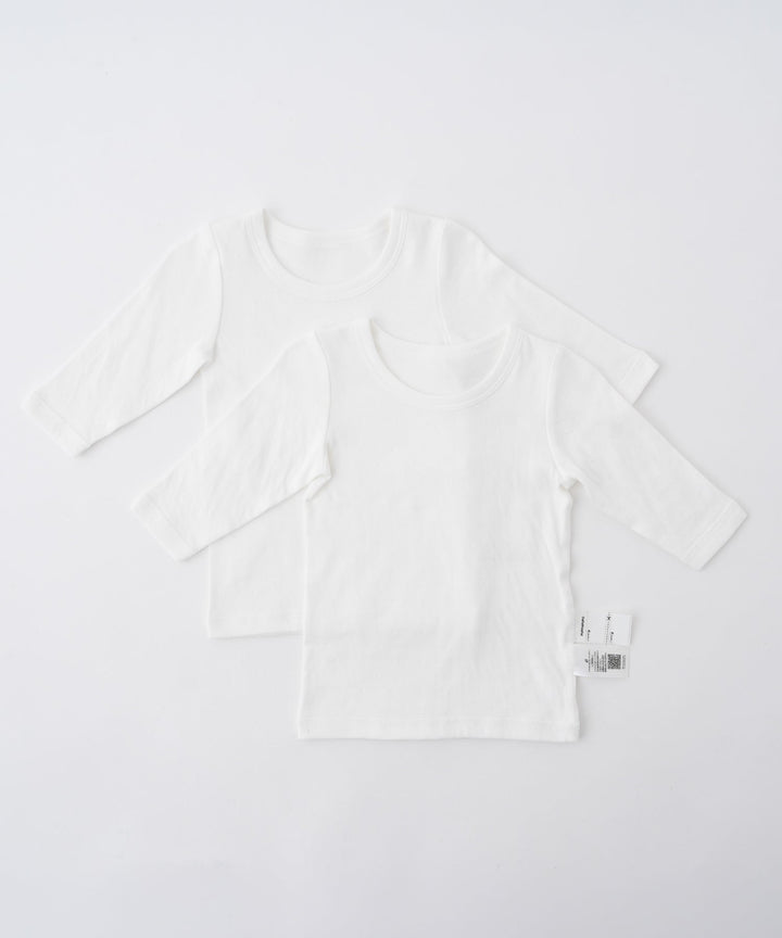 Warm Long-Sleeve Undershirt 2-Piece Set