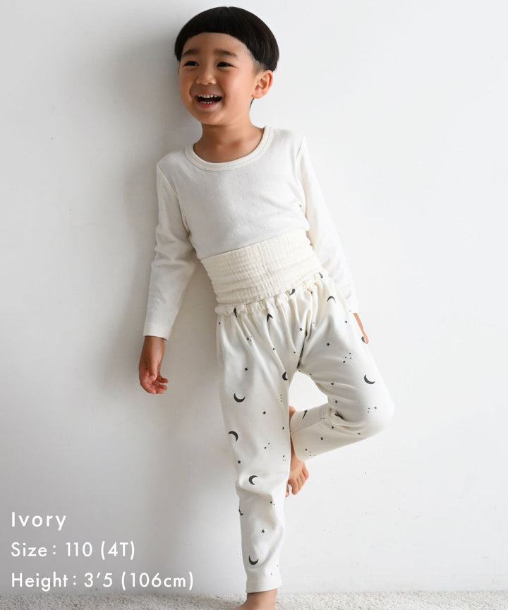 Warm Long-Sleeve Undershirt 2-Piece Set