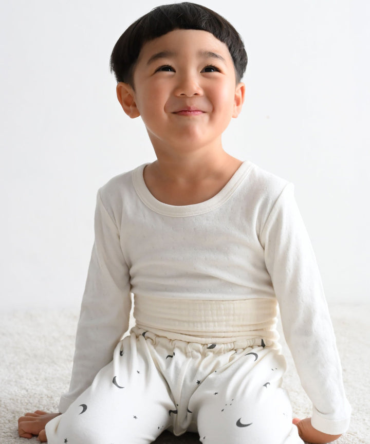 Warm Long-Sleeve Undershirt 2-Piece Set