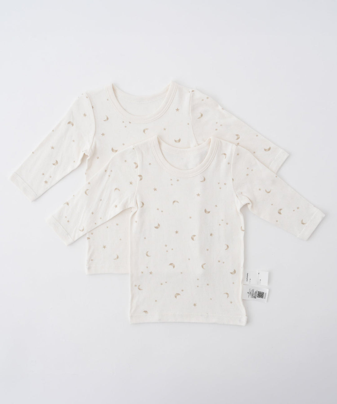 Warm Long-Sleeve Undershirt 2-Piece Set