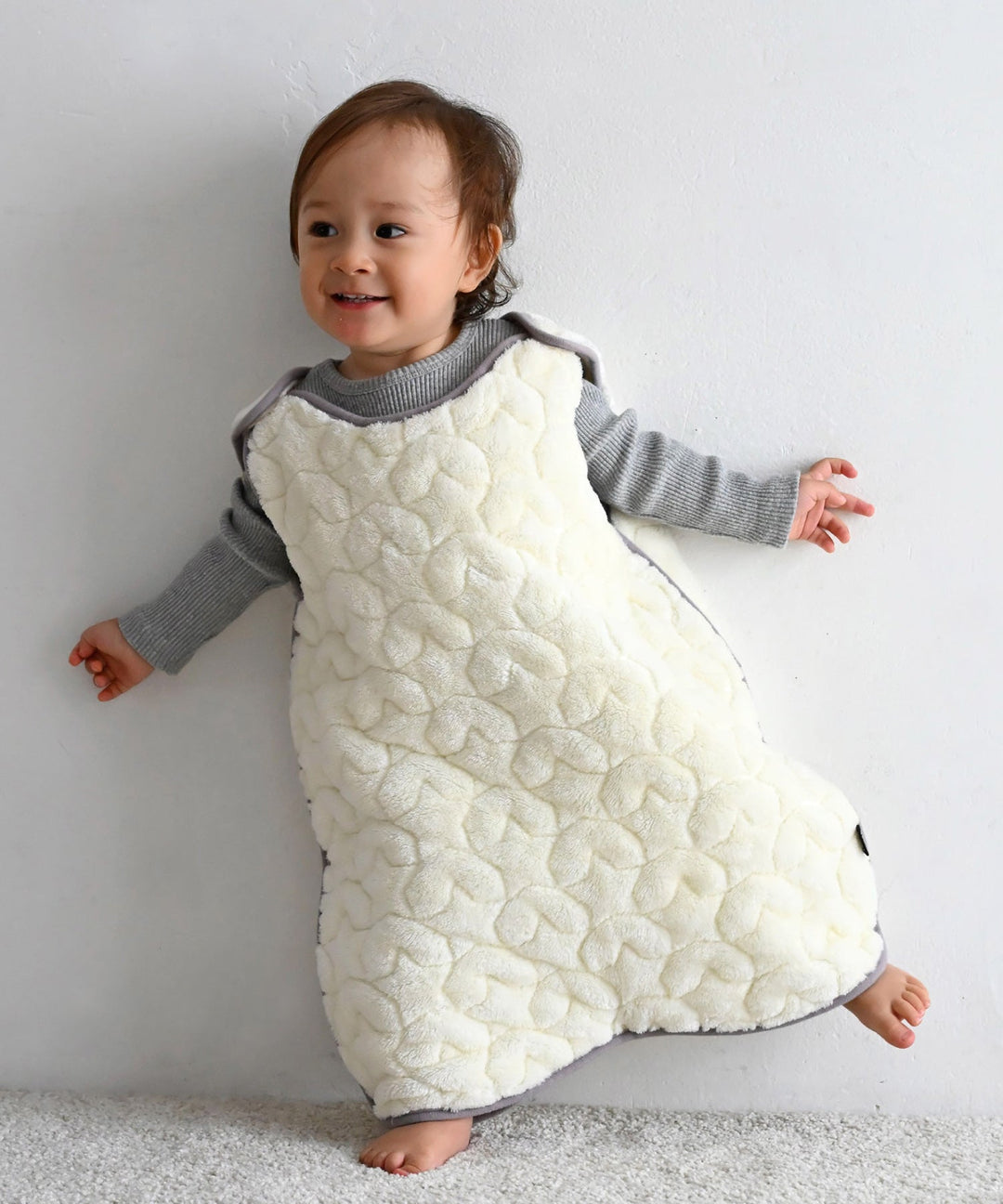 [Moisture-Retaining Flannel × Gauze] Reversible Wearable Blanket