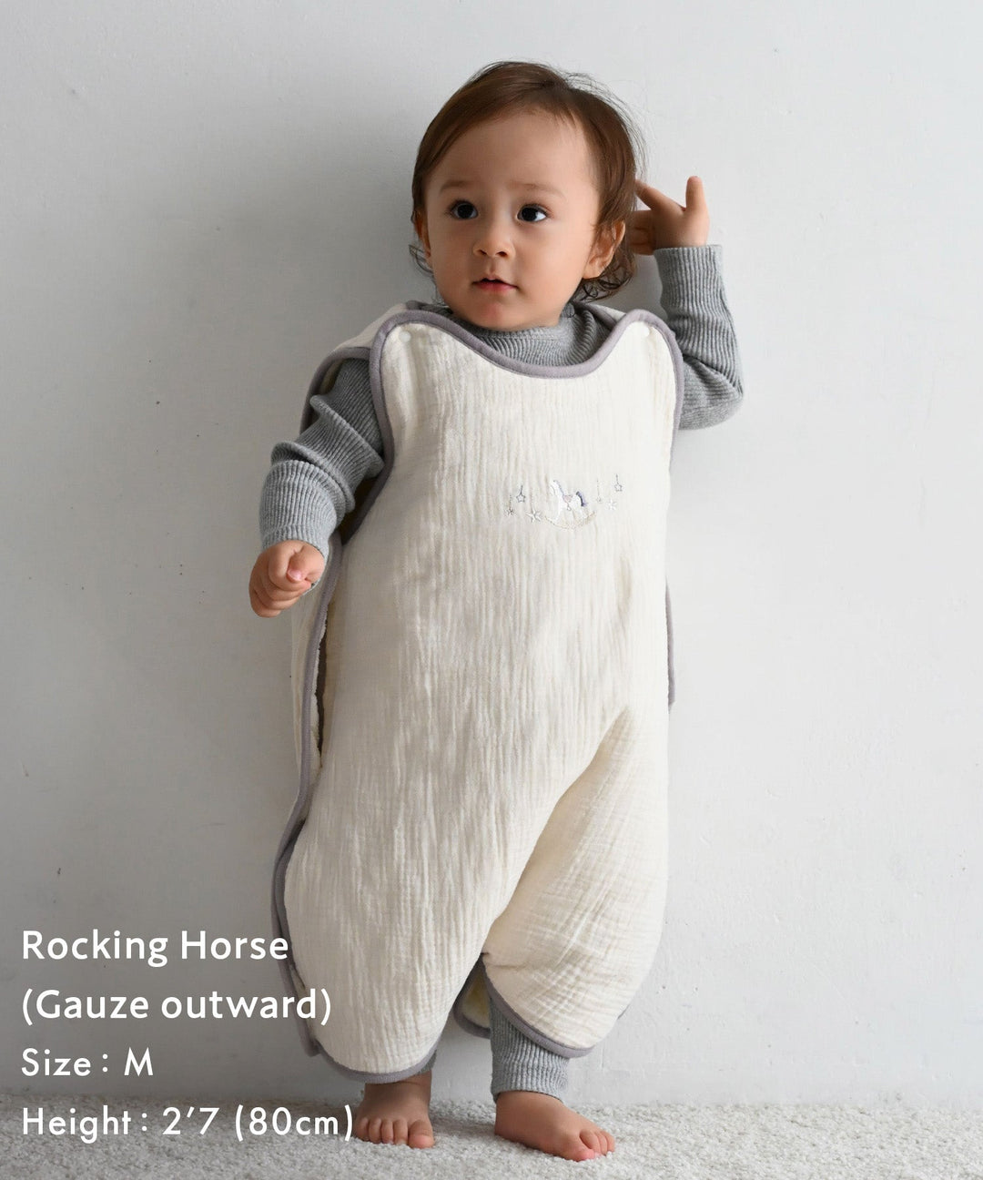 [Moisture-Retaining Flannel × Gauze] Reversible Wearable Blanket