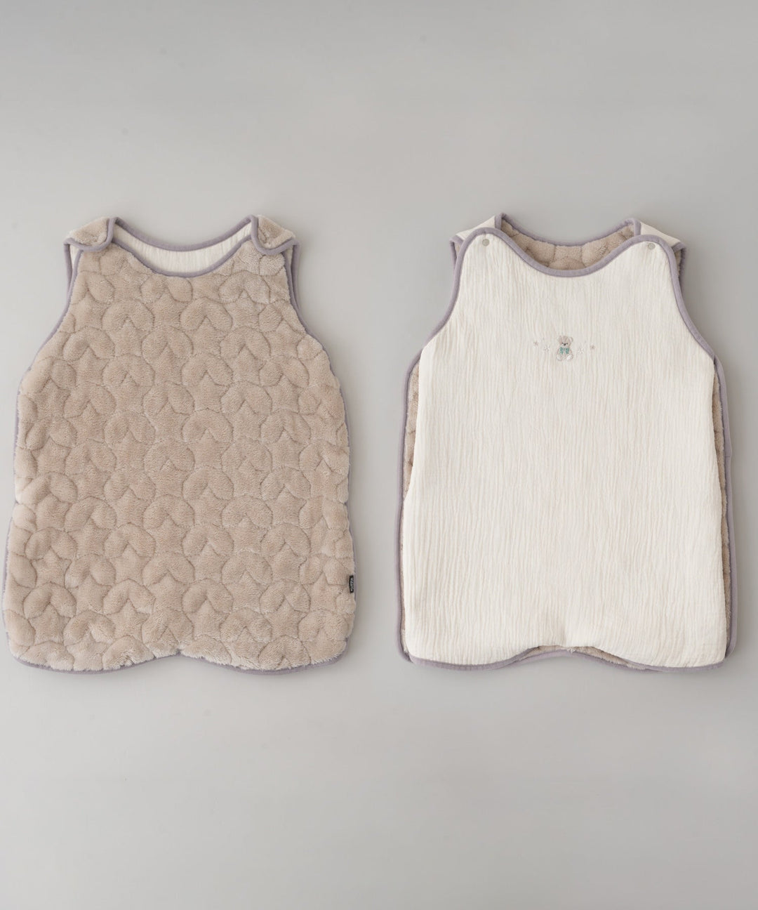 [Moisture-Retaining Flannel × Gauze] Reversible Wearable Blanket