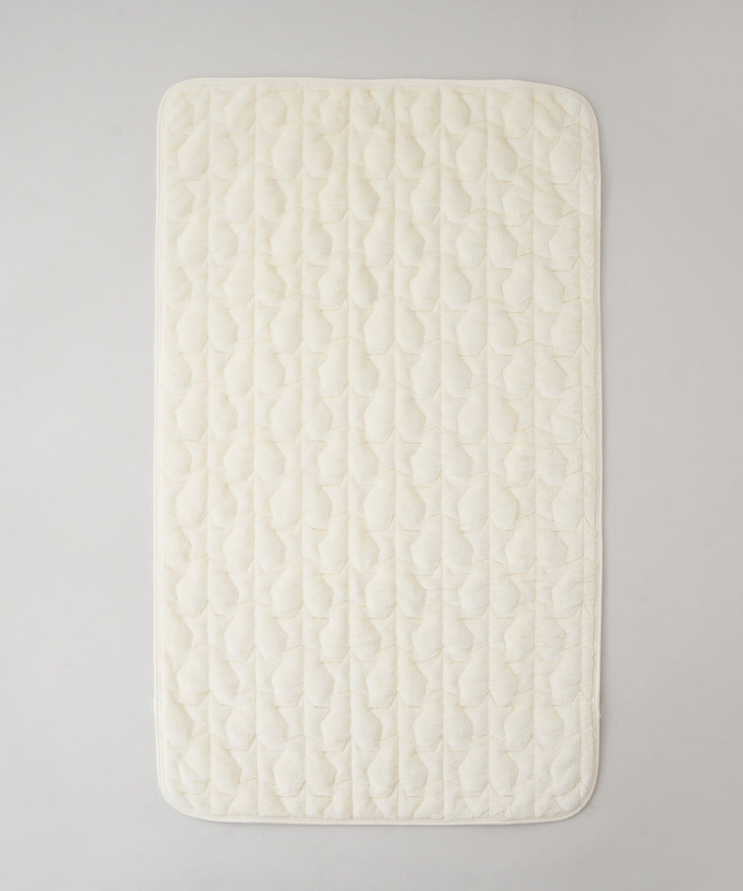 [Moisture-Retaining Flannel × Gauze] Reversible Baby Mattress Pad