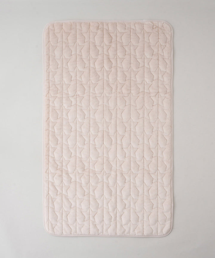 [Moisture-Retaining Flannel × Gauze] Reversible Baby Mattress Pad