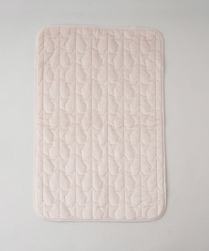 [Moisture-Retaining Flannel × Gauze] Reversible Baby Mattress Pad