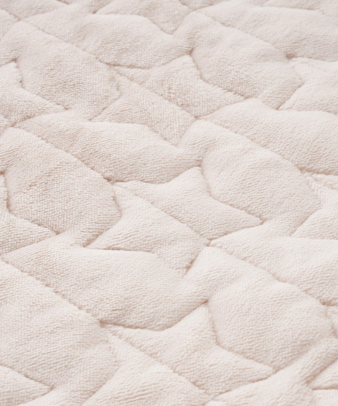 [Moisture-Retaining Flannel × Gauze] Reversible Baby Mattress Pad