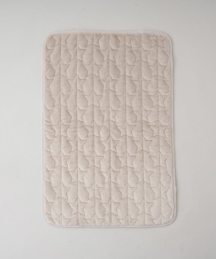 [Moisture-Retaining Flannel × Gauze] Reversible Baby Mattress Pad