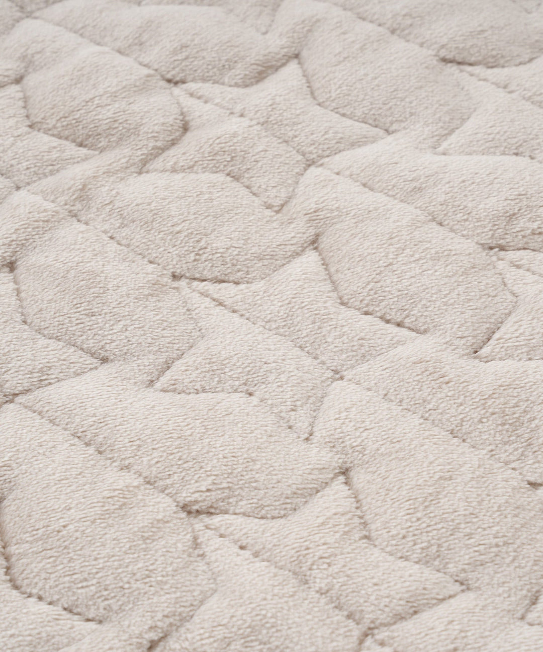 [Moisture-Retaining Flannel × Gauze] Reversible Baby Mattress Pad