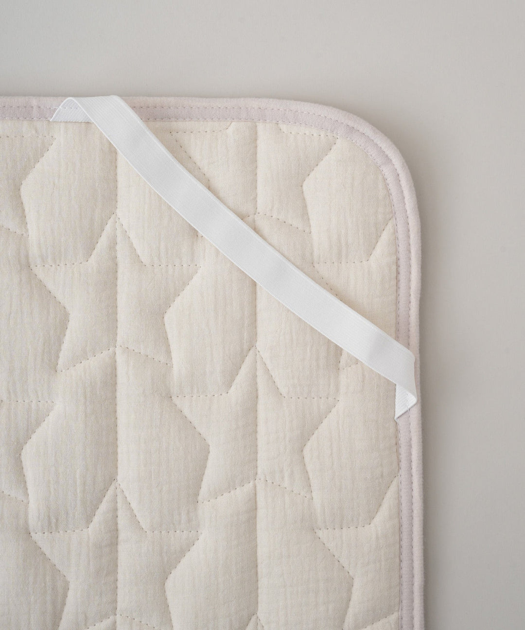 [Moisture-Retaining Flannel × Gauze] Reversible Baby Mattress Pad
