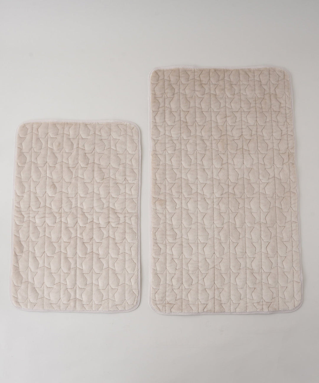 [Moisture-Retaining Flannel × Gauze] Reversible Baby Mattress Pad