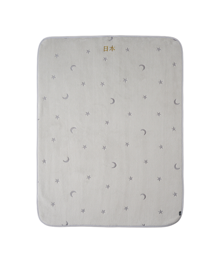 Embroidered Baby Blanket (Flannel × Boa)