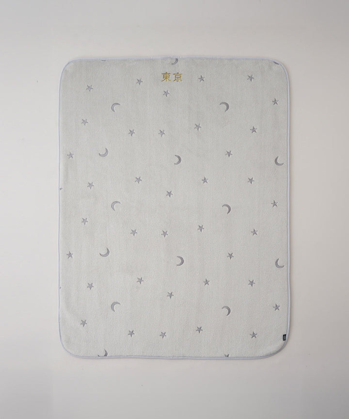 Embroidered Baby Blanket (Flannel × Boa)