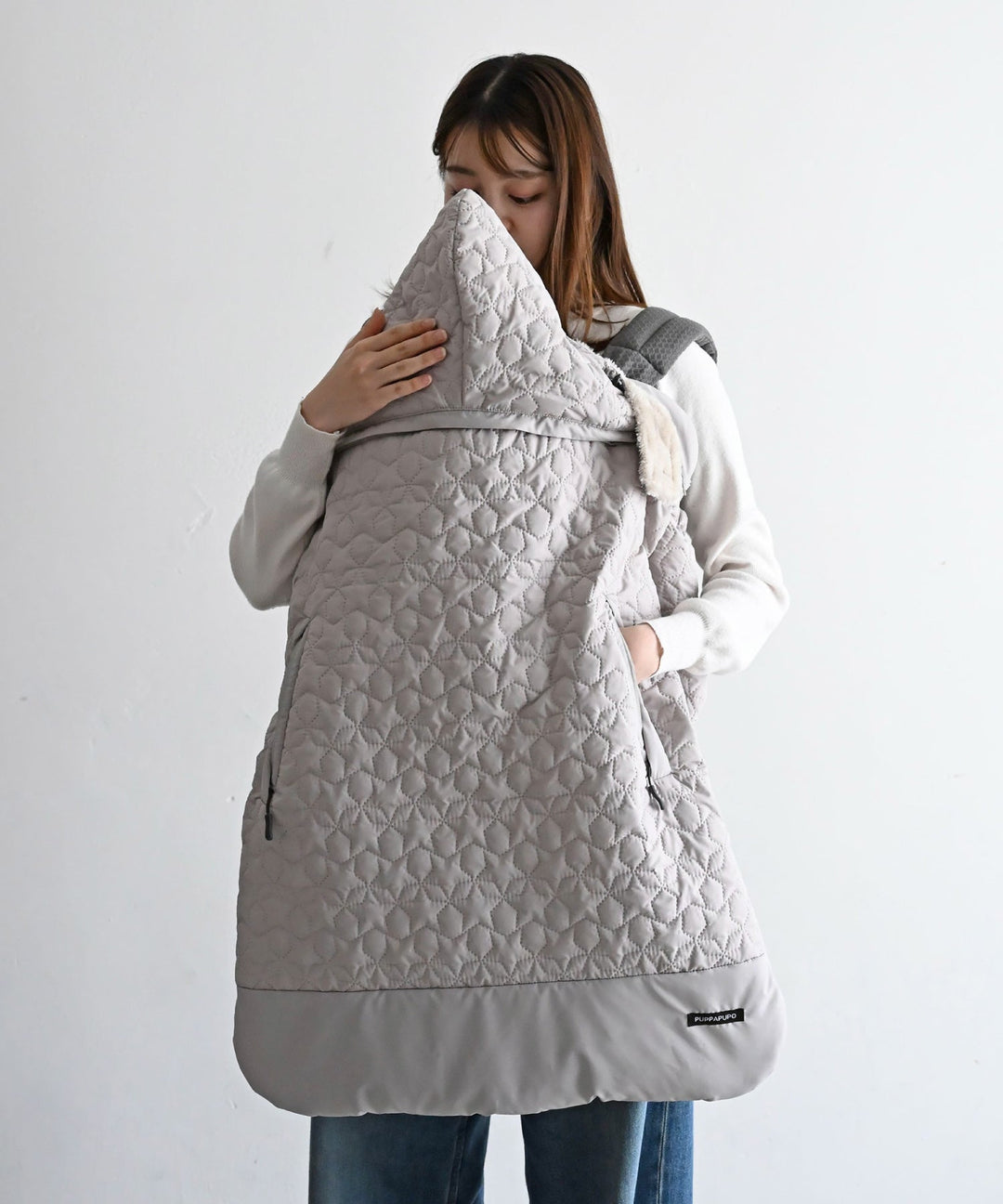 [Moisture-Retaining Flannel] 3-Way Winter Baby Carrier Cover