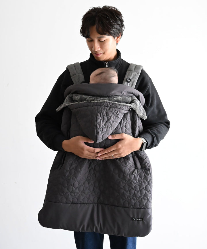 [Moisture-Retaining Flannel] 3-Way Winter Baby Carrier Cover