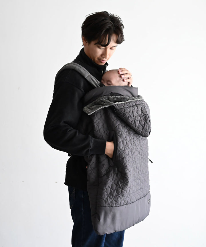 [Moisture-Retaining Flannel] 3-Way Winter Baby Carrier Cover