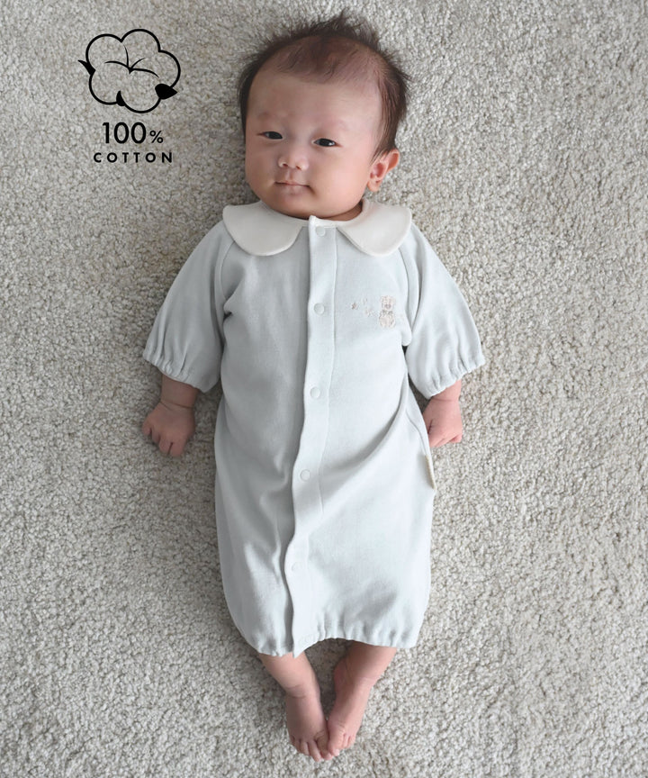 2-Way Convertible Romper (Fraise Stitch)
