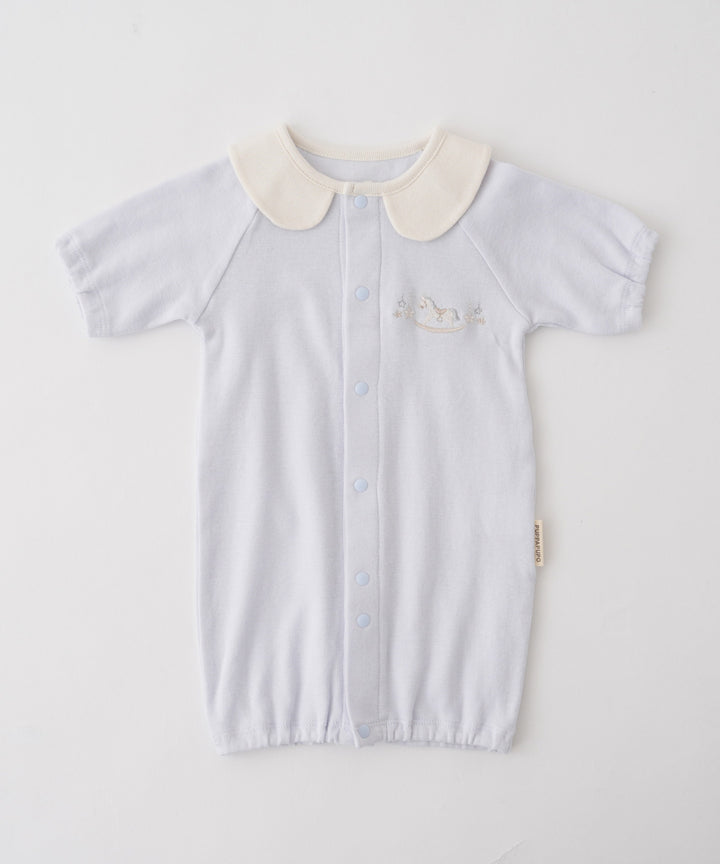 2-Way Convertible Romper (Fraise Stitch)