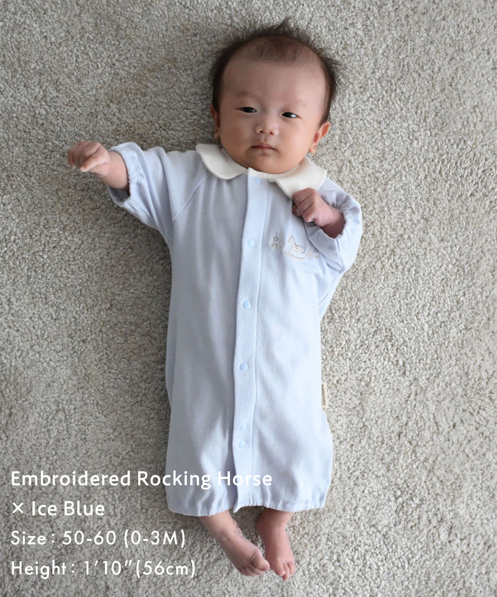 2-Way Convertible Romper (Fraise Stitch)