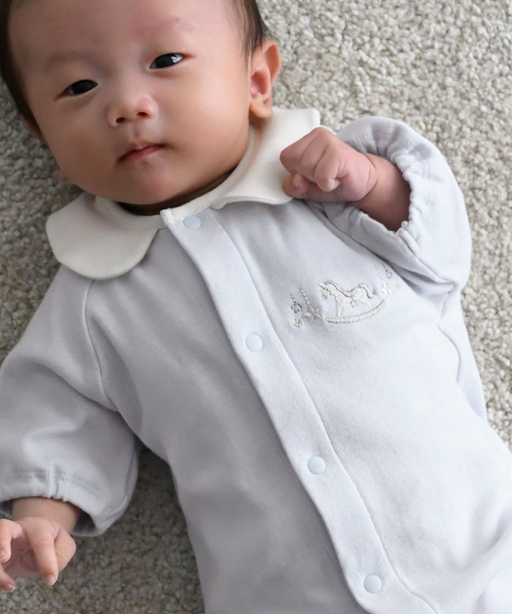 2-Way Convertible Romper (Fraise Stitch)