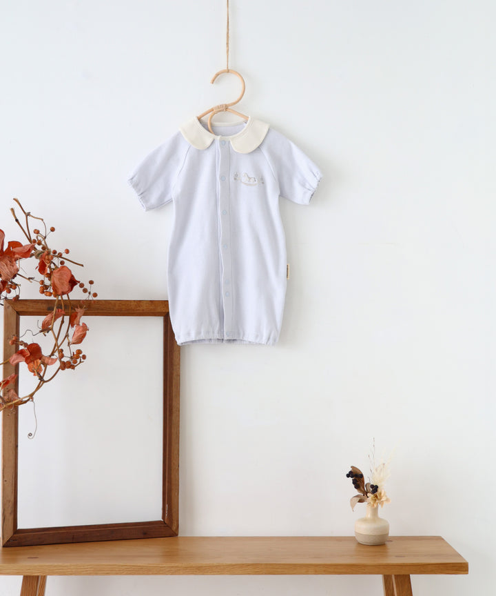 2-Way Convertible Romper (Fraise Stitch)