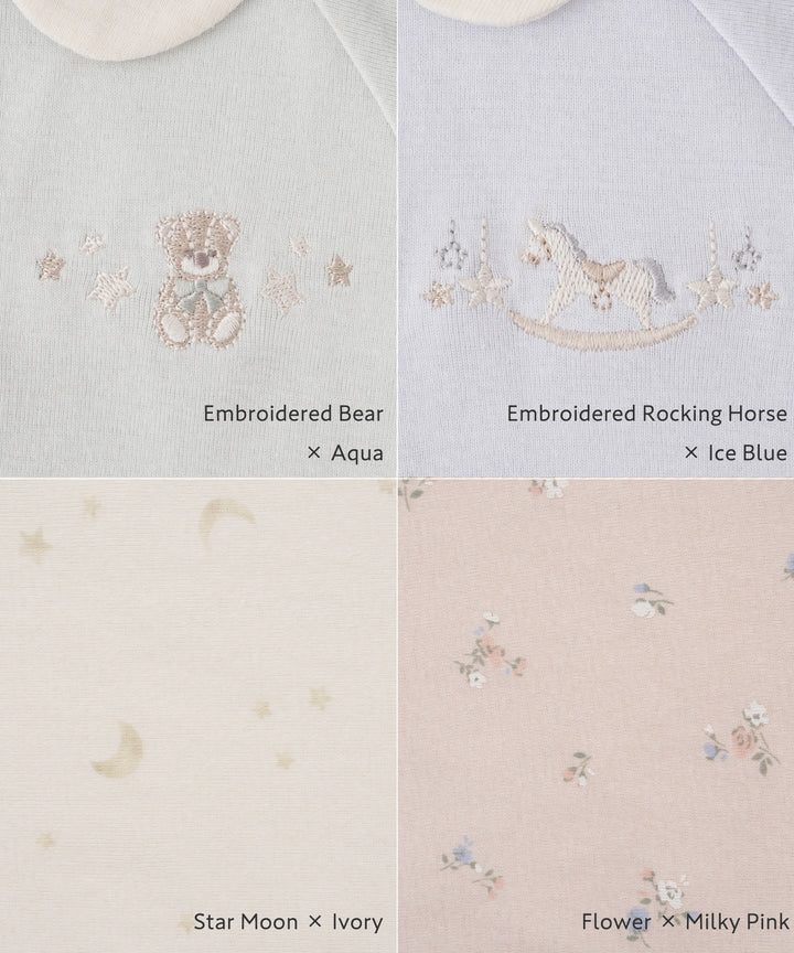 2-Way Convertible Romper (Fraise Stitch)