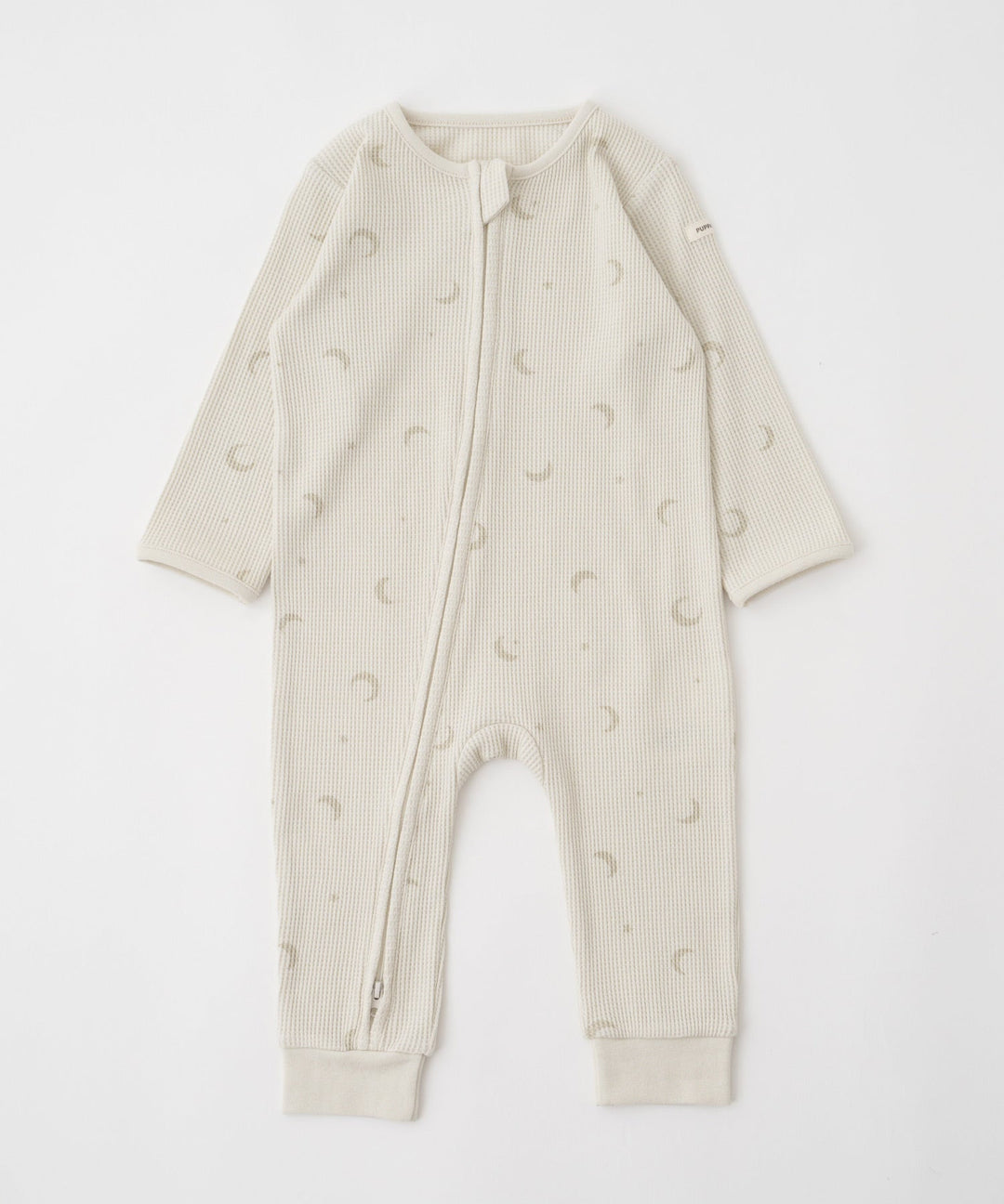 Double-Zip Long-Sleeve Waffle Coverall