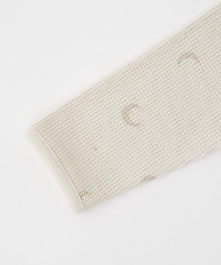 Double-Zip Long-Sleeve Waffle Coverall