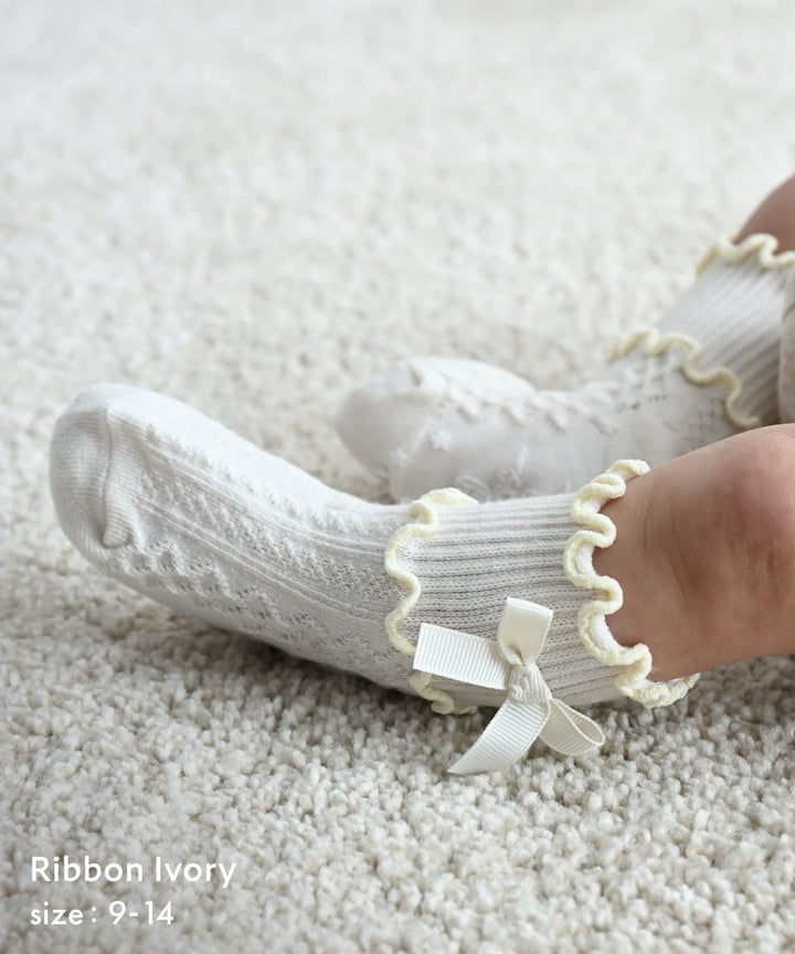Baby &amp; Kids Ribbon Mellow Socks