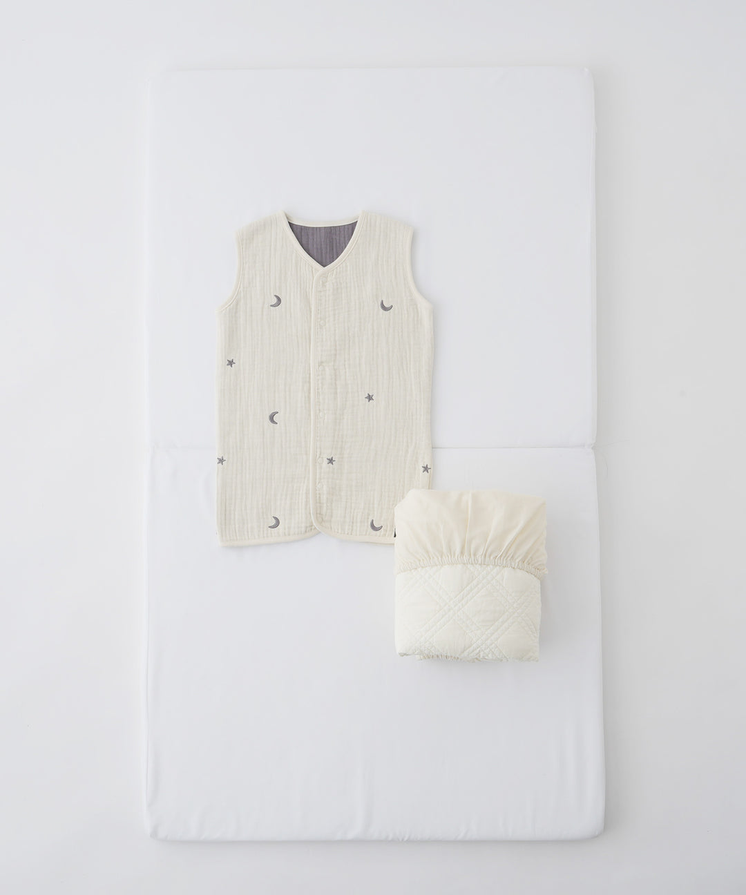 Baby Mattress &amp; Wearable Blanket Set