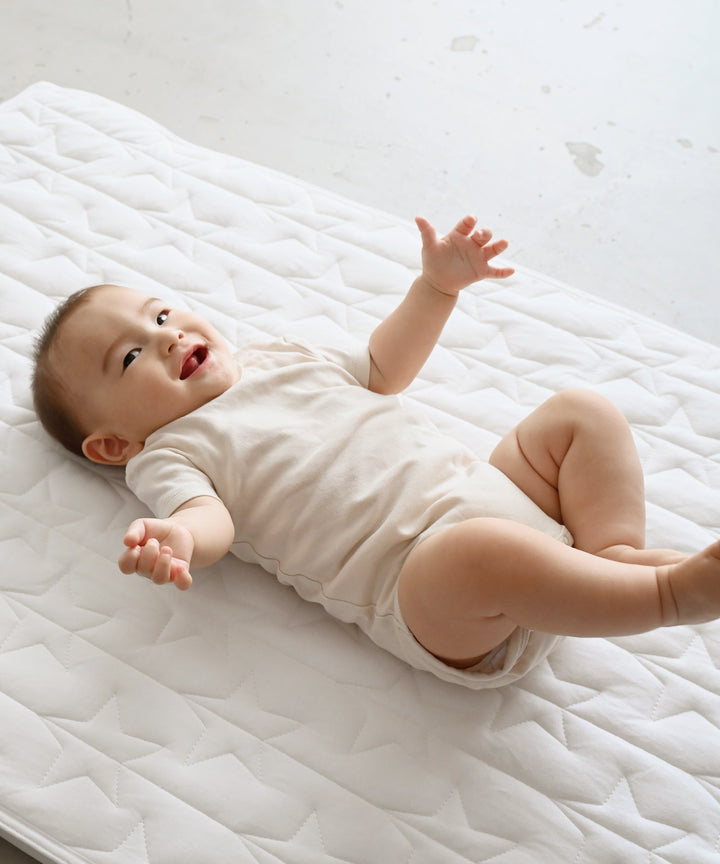 [Waterproof] Organic Sweat-absorbing Baby Mattress Pad [2-in-1]