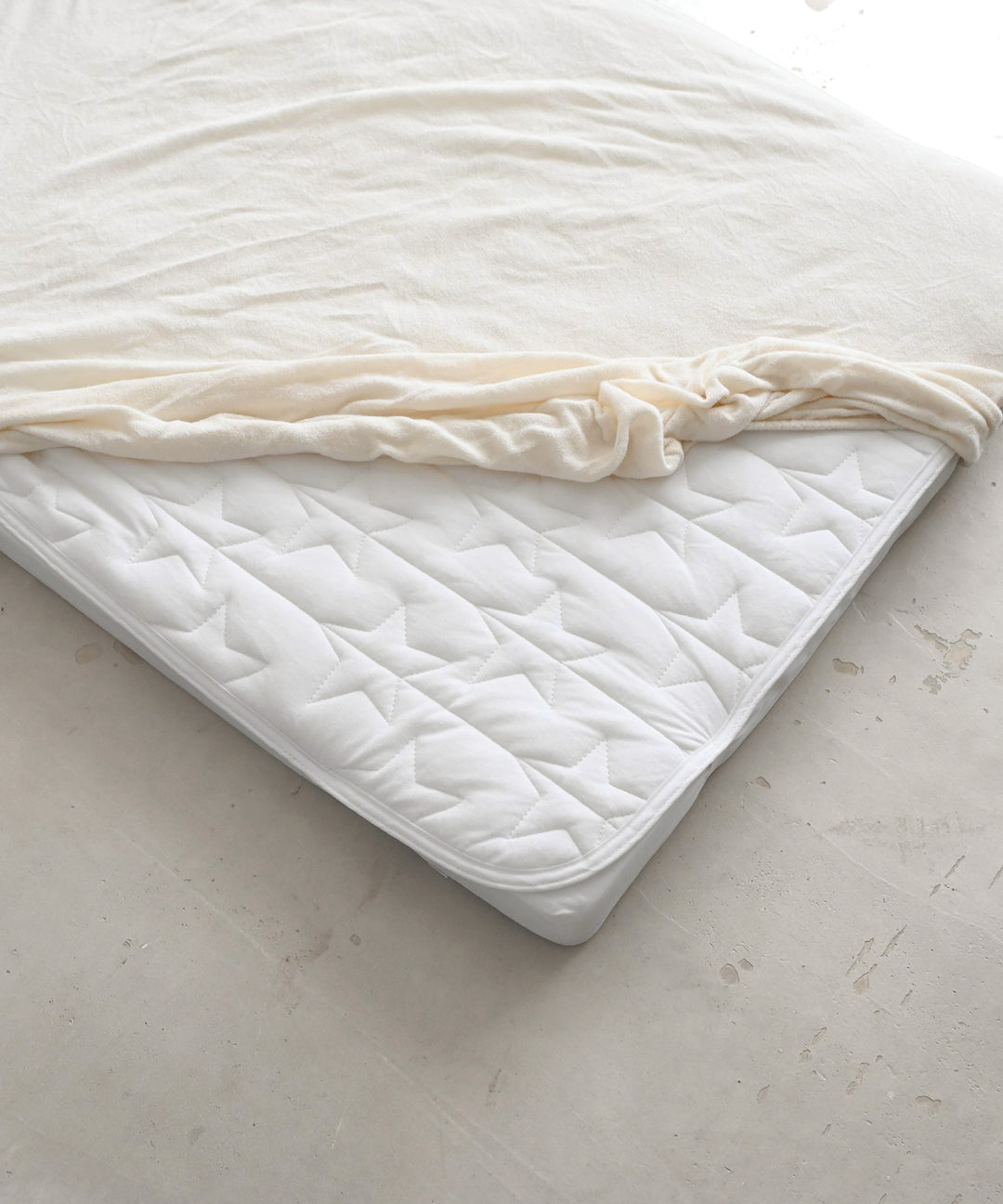 [Waterproof] Organic Sweat-absorbing Baby Mattress Pad [2-in-1]