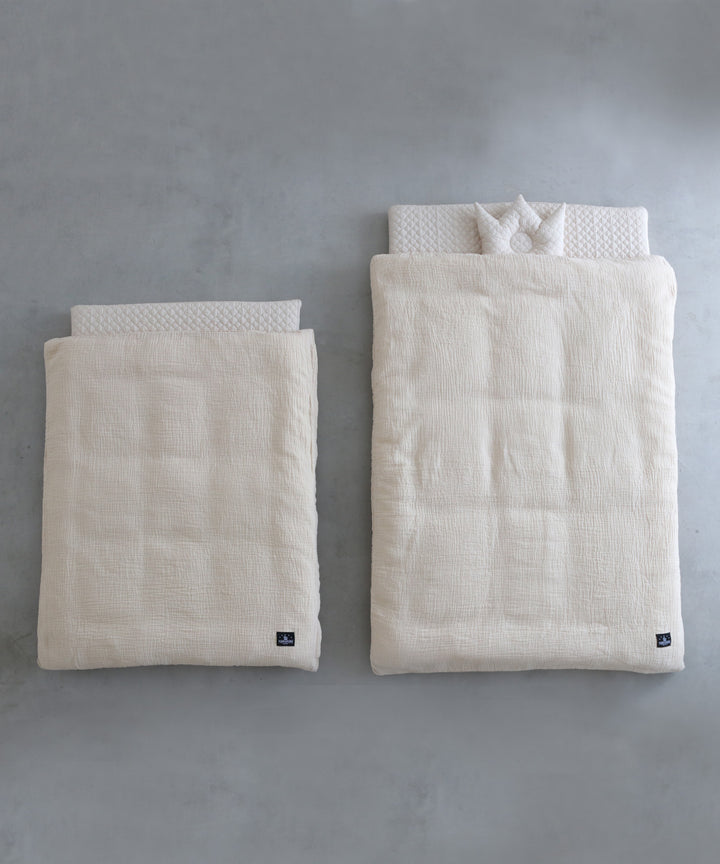 Washable Baby futon set (5 items) Regular size (Ibul fabric with Moroccan design)