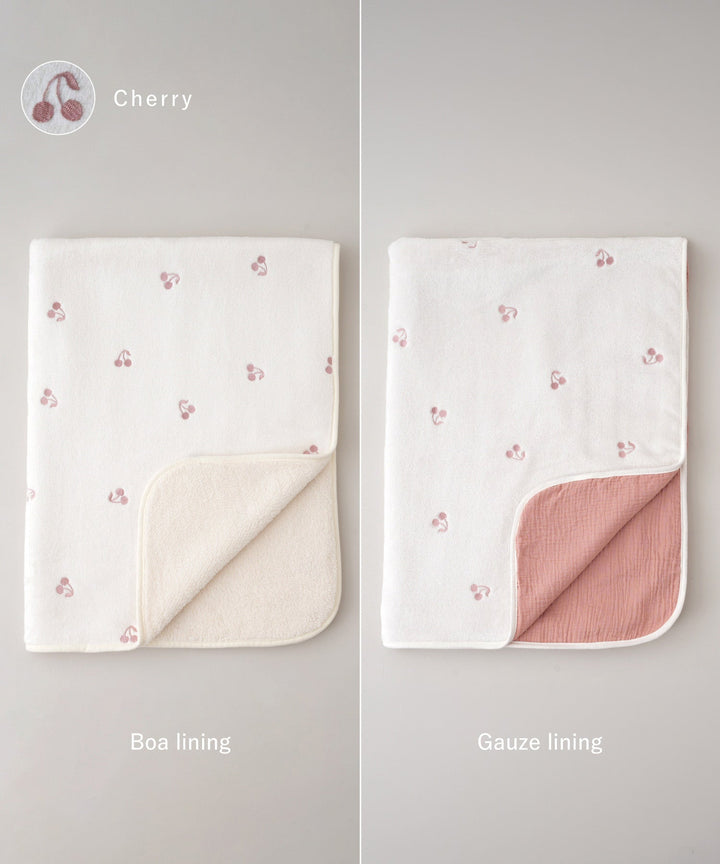 Flannel Baby Blanket (Choose Boa or Gauze Lining)