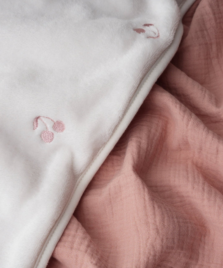 Flannel Baby Blanket (Choose Boa or Gauze Lining)