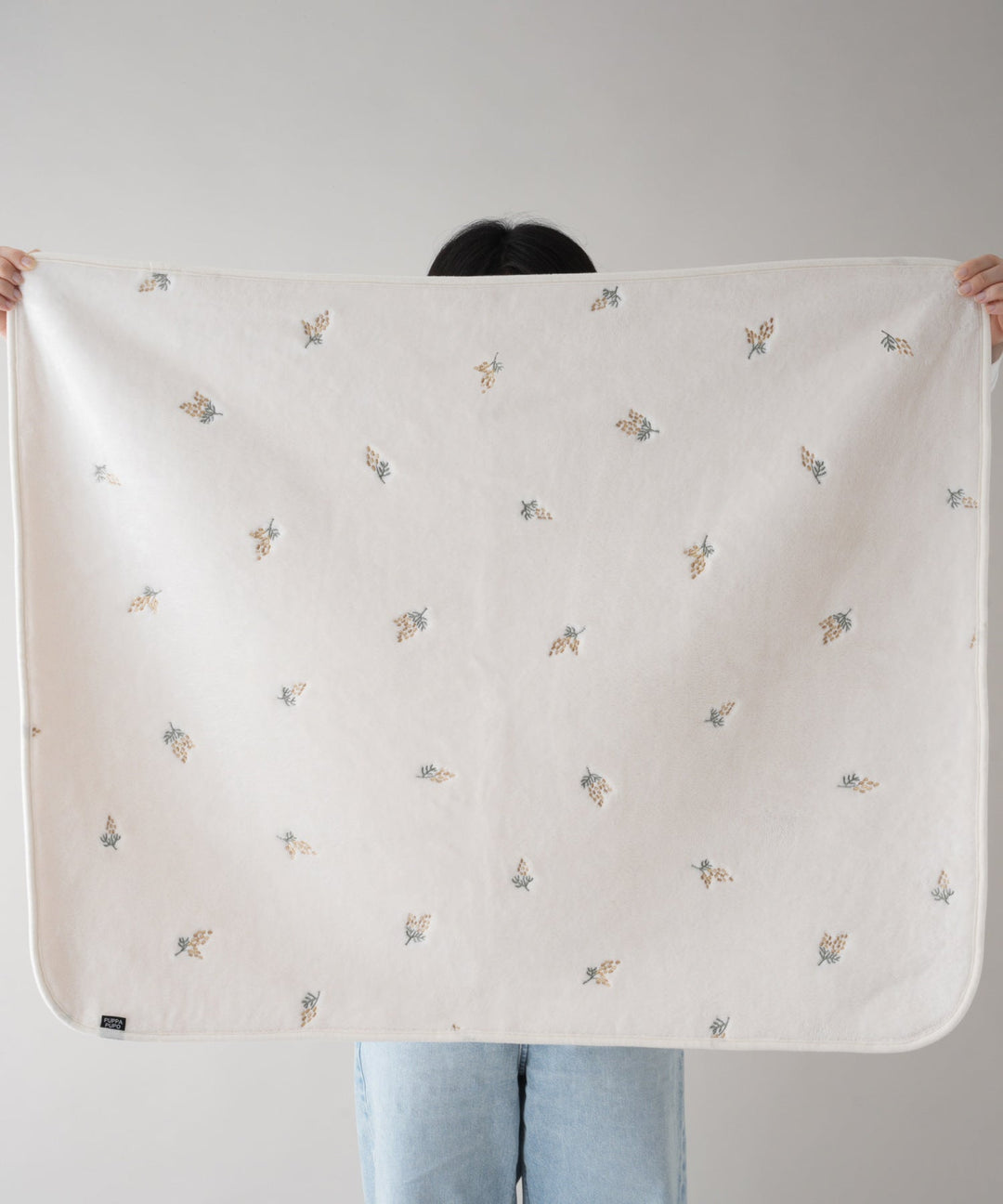 Flannel Baby Blanket (Choose Boa or Gauze Lining)