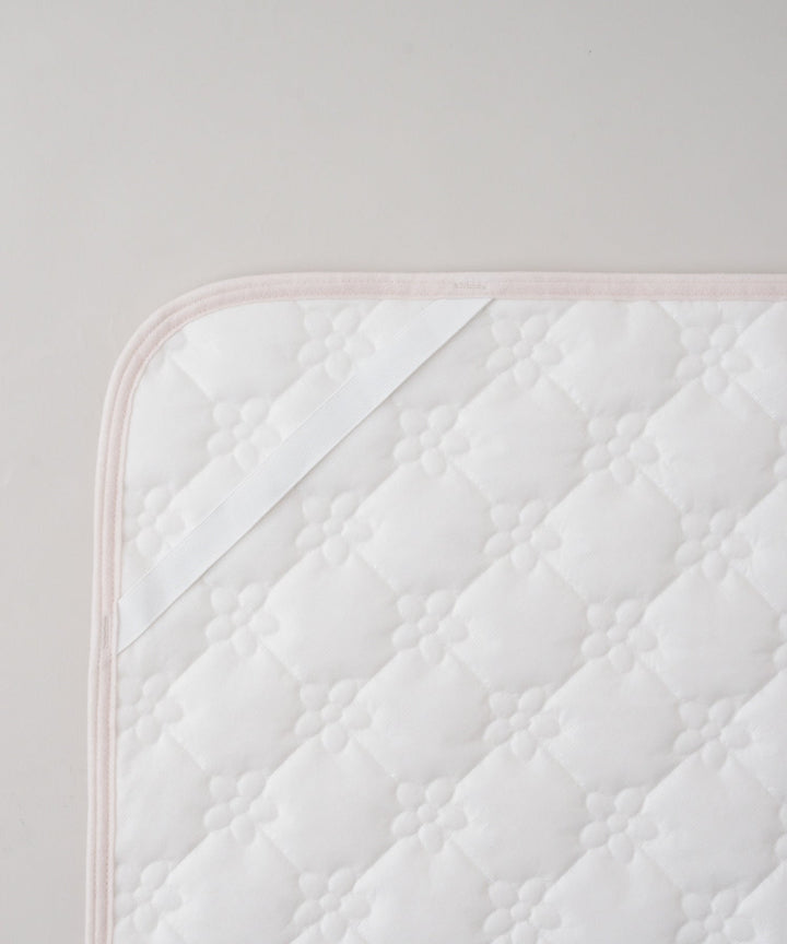 [Selectable] Baby Flannel Mattress Pad with Waterproof or Mesh Backing