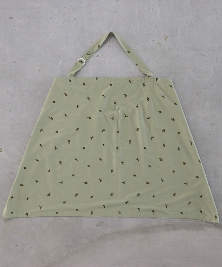 Nursing Cover with Pouch (Jersey knit × Gauze)