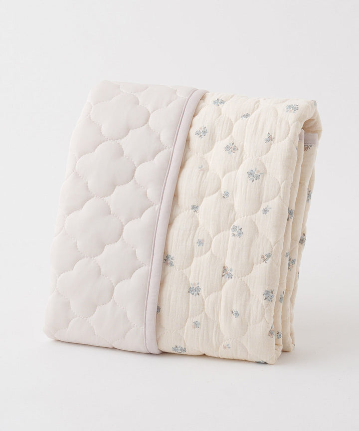[Reversible] Baby Mattress Pad (Cooling Fabric × Organic Gauze)