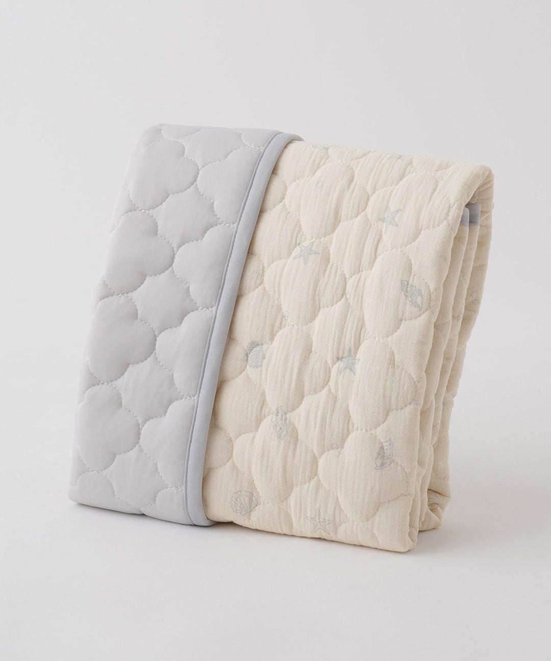 [Reversible] Baby Mattress Pad (Cooling Fabric × Organic Gauze)