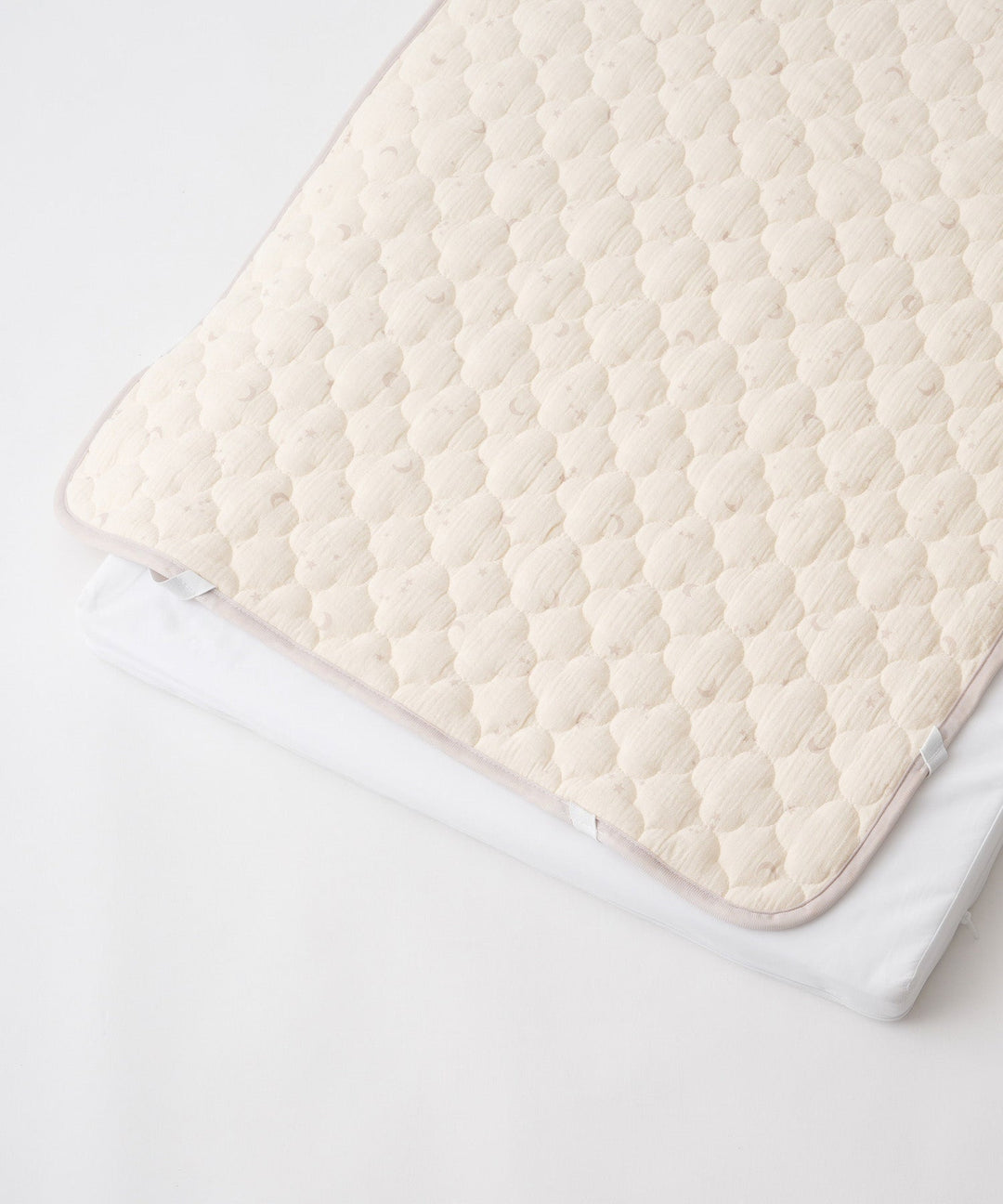 [Reversible] Baby Mattress Pad (Cooling Fabric × Organic Gauze)
