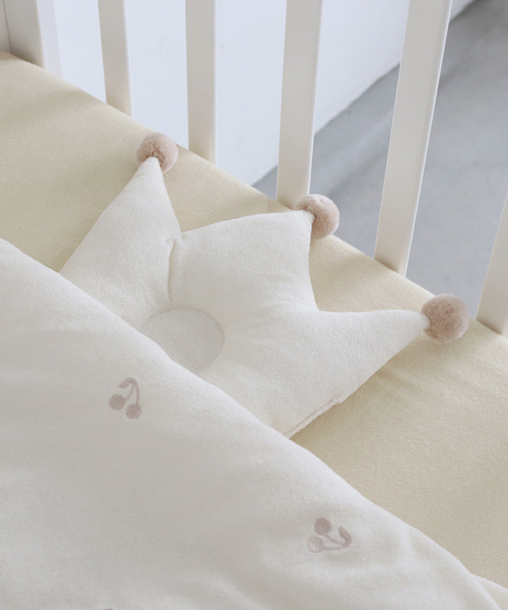 Washable baby futon set 5-pieces (Pile fabric)