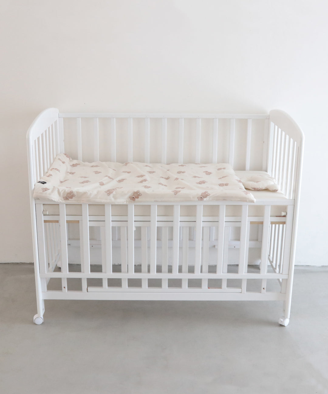 Washable Baby futon set (5 items) (Bear / Rabbit) Jersey knit