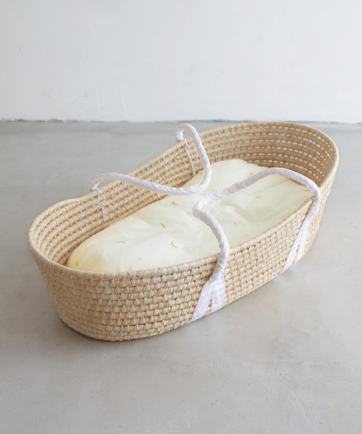 Moses basket + Baby Lounger Pillow (Jersey knit)