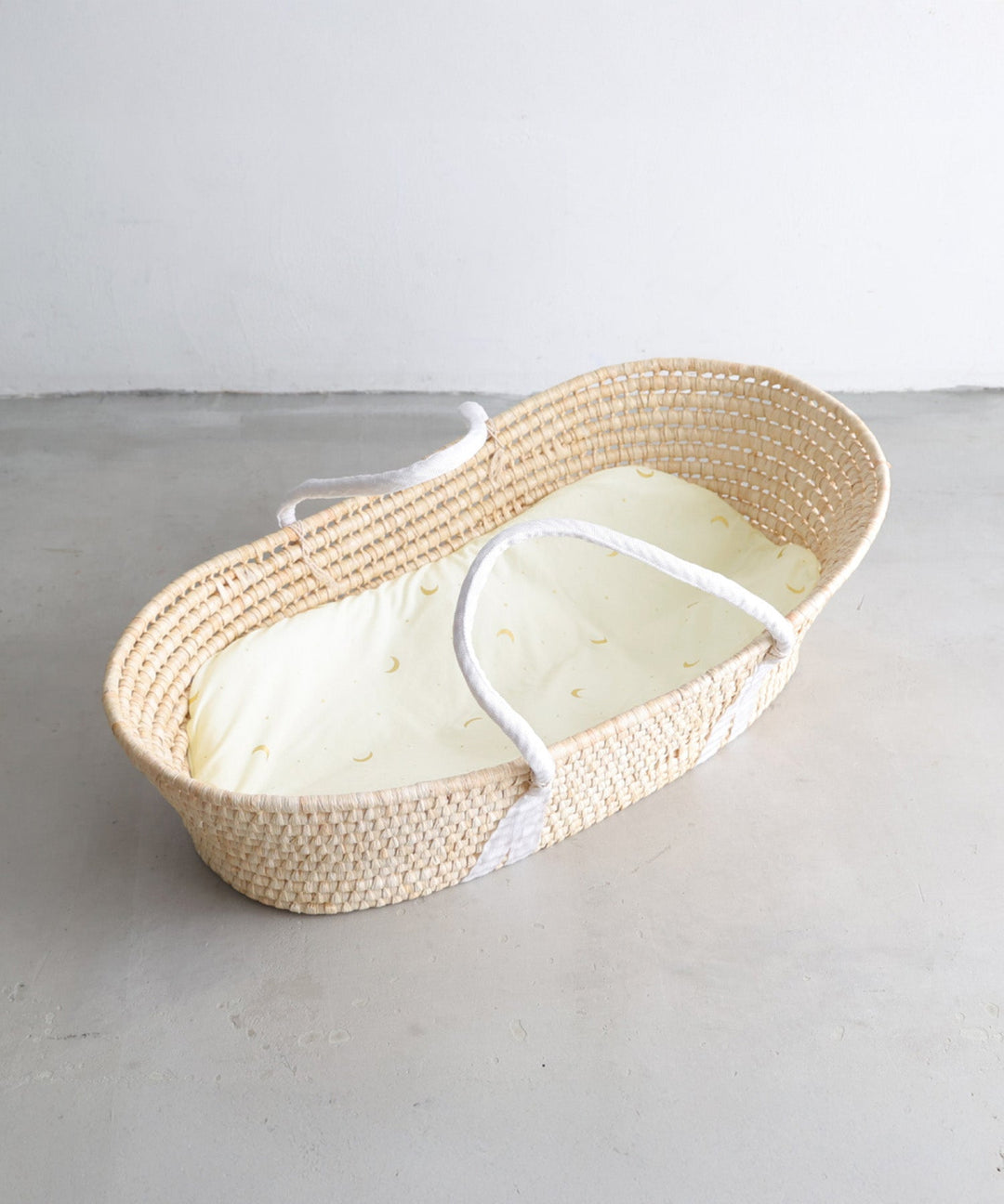 Moses basket + Baby lounger pillow (Jersey knit)