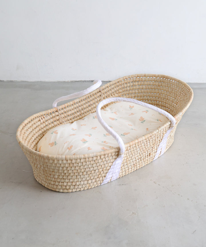 Moses basket + Baby Lounger Pillow (Jersey knit)