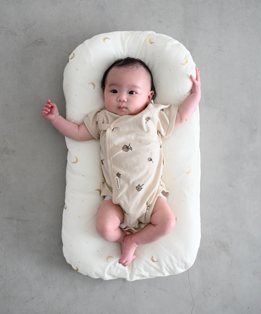 Moses basket + Baby Lounger Pillow (Jersey knit)