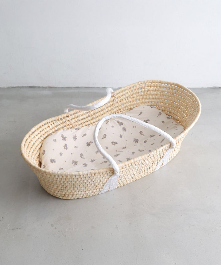 Moses basket + Baby lounger pillow (Jersey knit)