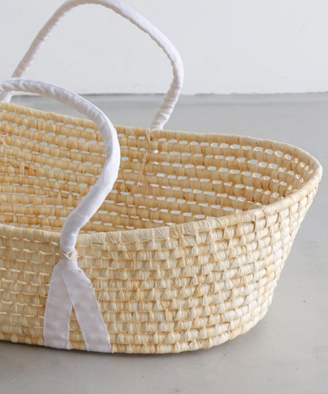 Moses basket + Baby Lounger Pillow (Jersey knit)